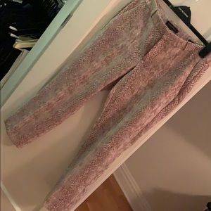 Banana republic snake print Avery pants trousers